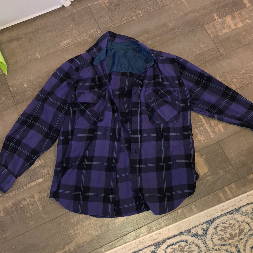 Purple flannel